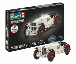 Revell 1/32 Mercedes-Benz SSKL Starter Set (Revell Classics)